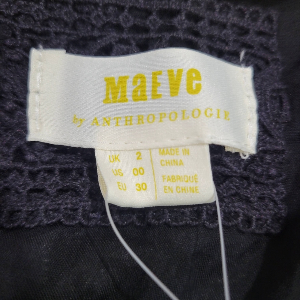 Anthropologie Maeve botanical wrap dress size 2 NWT - Picture 8 of 10